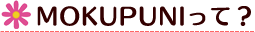 MOKUPUNIって？